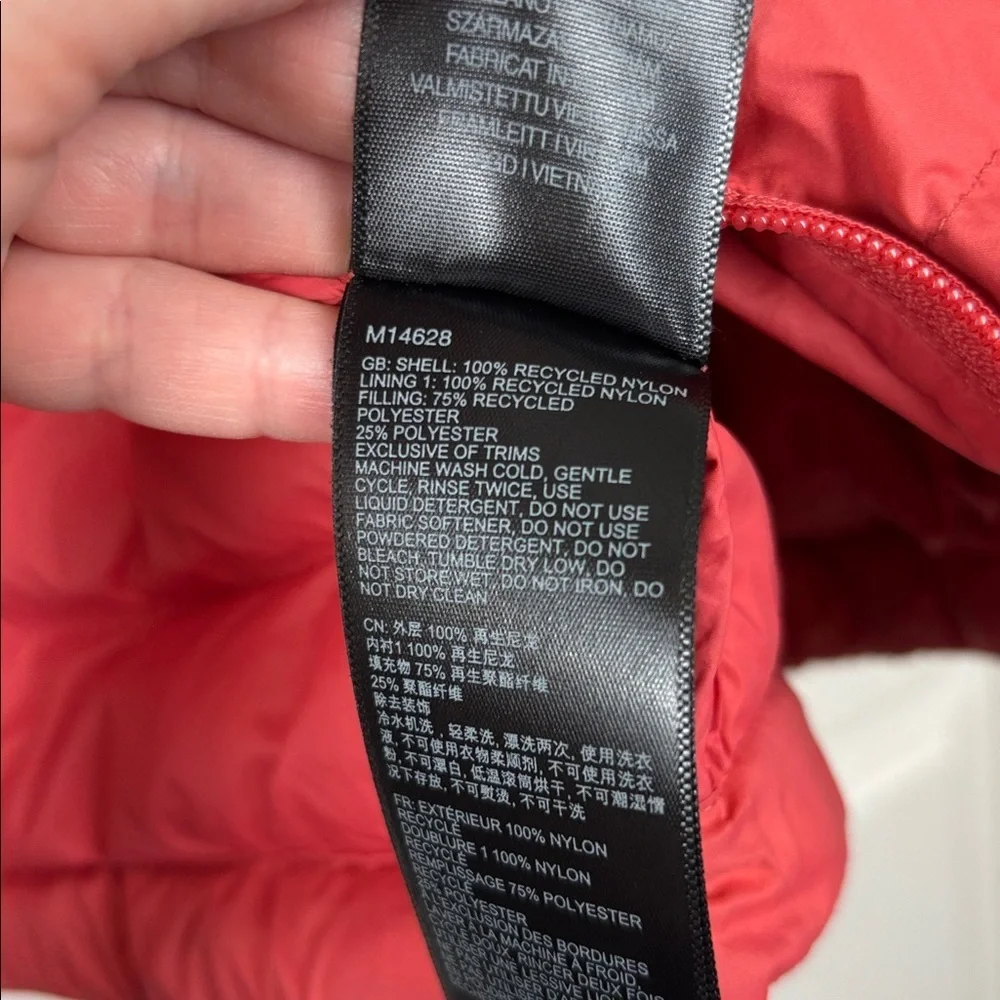 Marmot Kids Vibrant Red Quilted Puffer Jacket - XL